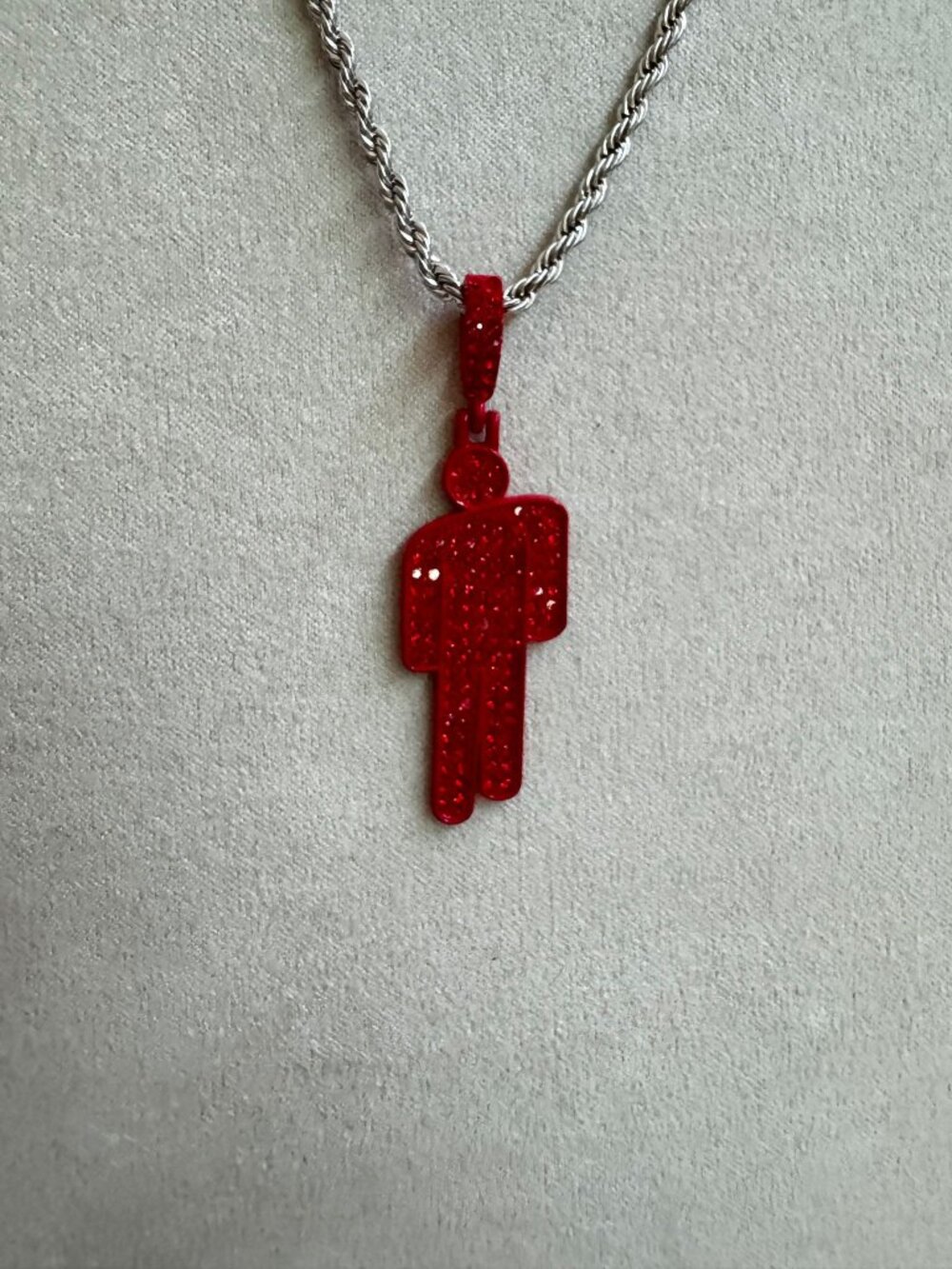 Blohsh Necklace (Red) - Billie Eilish Necklace - Christmas Gifts